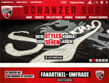 Tablet Screenshot of fcingolstadt-shop.de